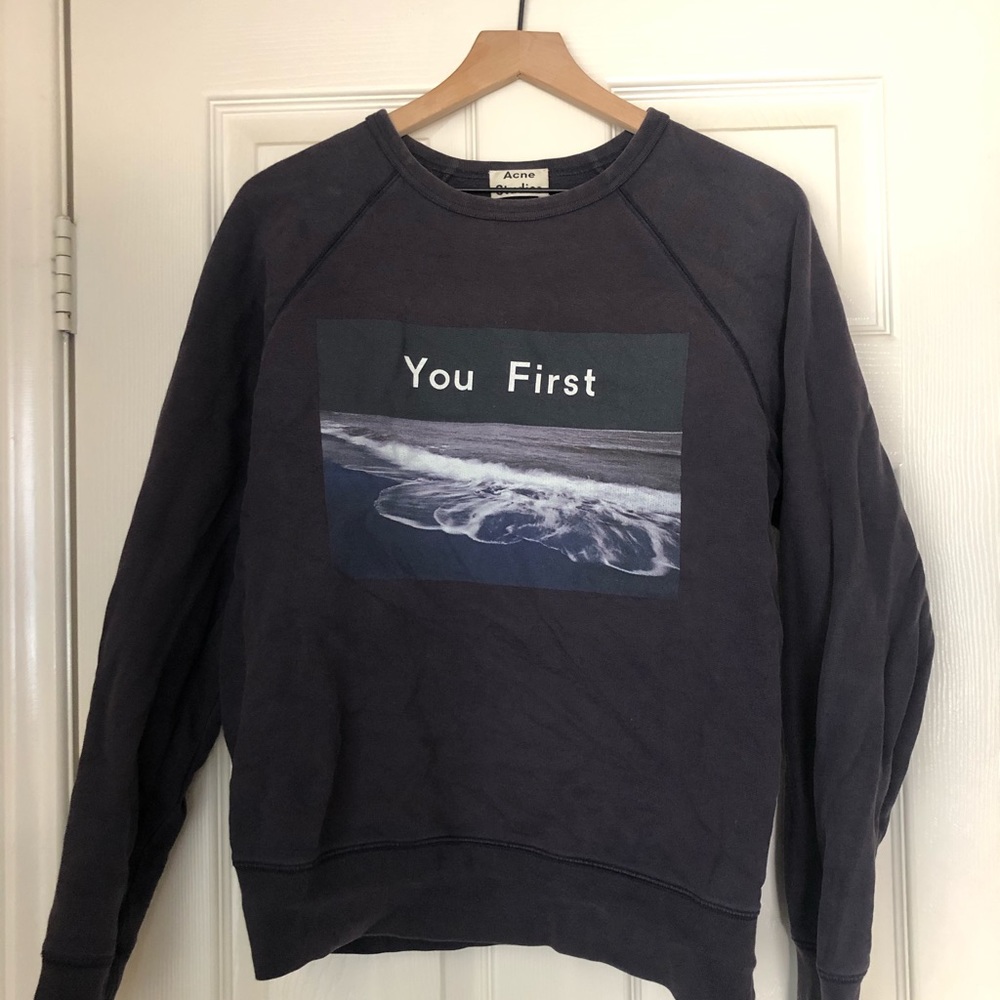 ACNE Studios “You First” Sweatshirt (Medium)